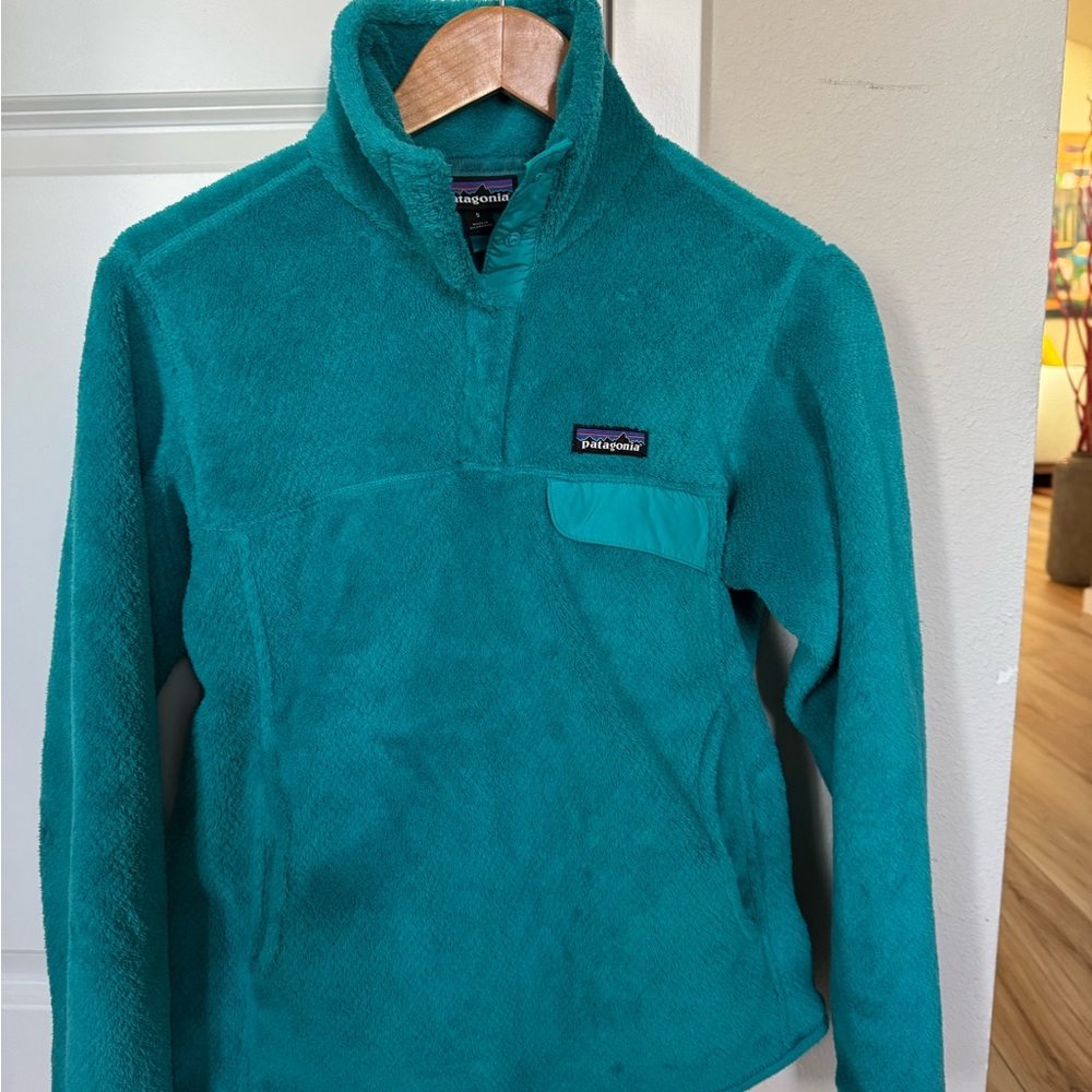 Patagonia | Fleece Pullover | Perfect Condition | Turquoise | Small